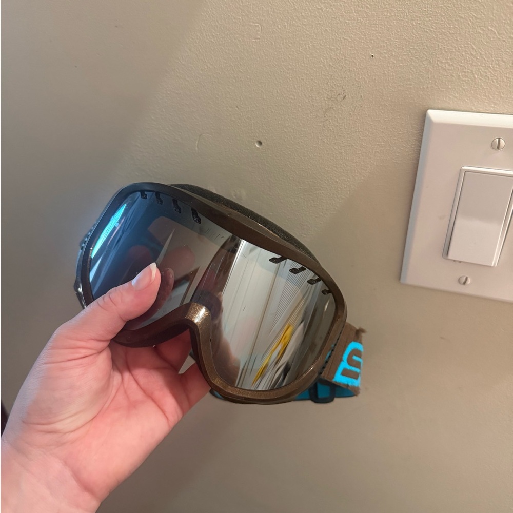 Scott Brown Goggles with Blue Strap